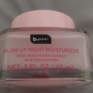 b.pure Glow Up Night Moisturizer - Soft Pink